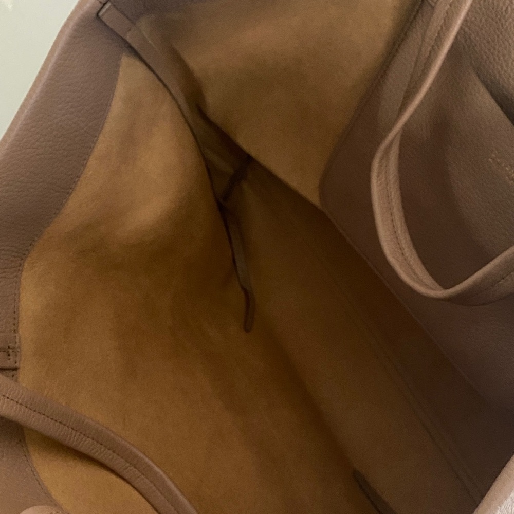 Cuyana Blush Leather Tote Bag - Picture 6 of 7